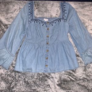 Aeropostale peplum shirt. BRAND NEW
